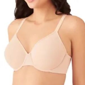 WACOAL Rose Dust Back Appeal Minimizer Underwire Bra, US 34G, UK 34F, NWOT